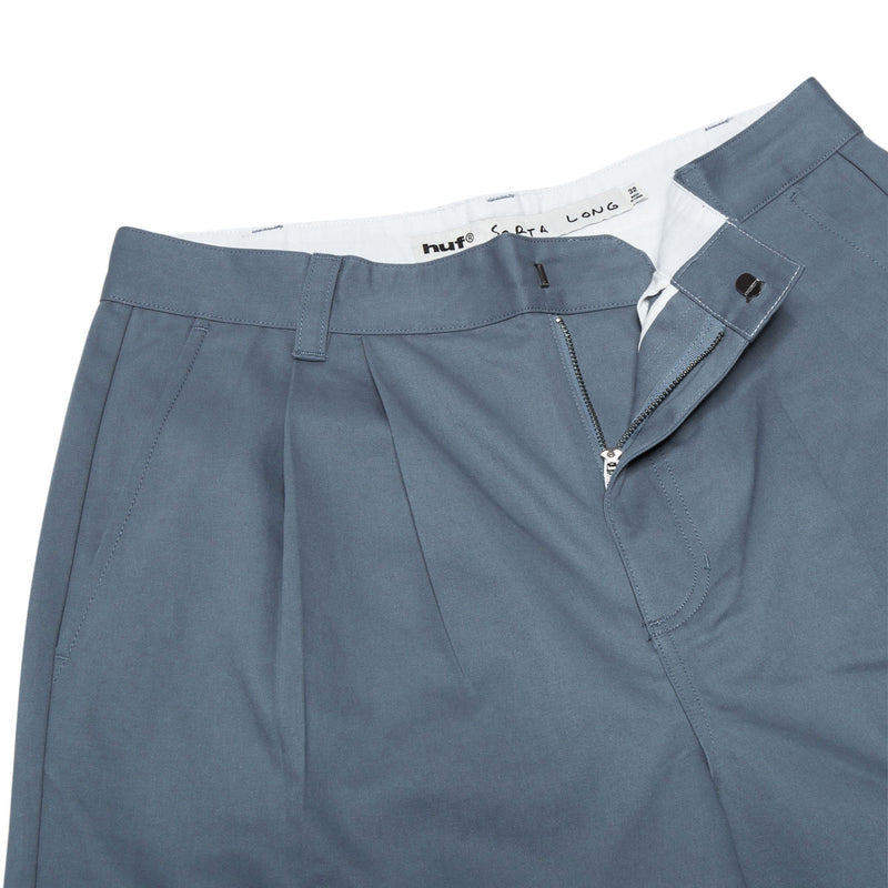 HUF Sorta Long Chino Shorts - Oil Blue