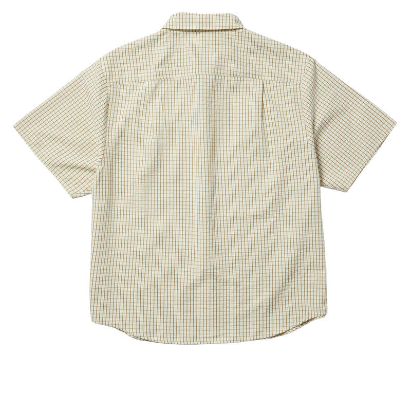 HUF Stuck On You Plaid Shirt - Natural