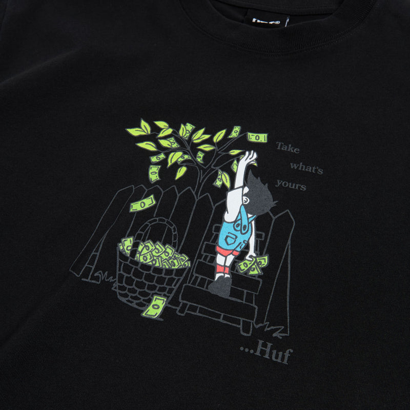 HUF Take Yours T-Shirt - Black