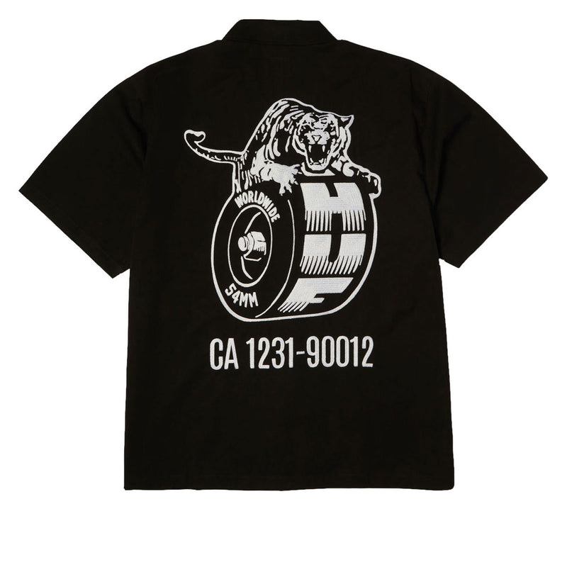 HUF Urethane Work Shirt - Black