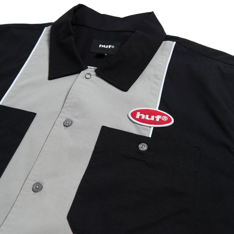 HUF Urethane Work Shirt - Black