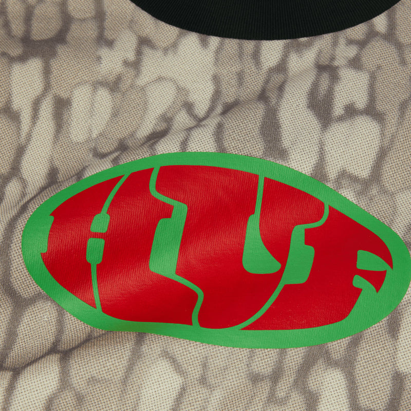 HUF Warped Camo Long Sleeve Knit T-Shirt - Muted Camo