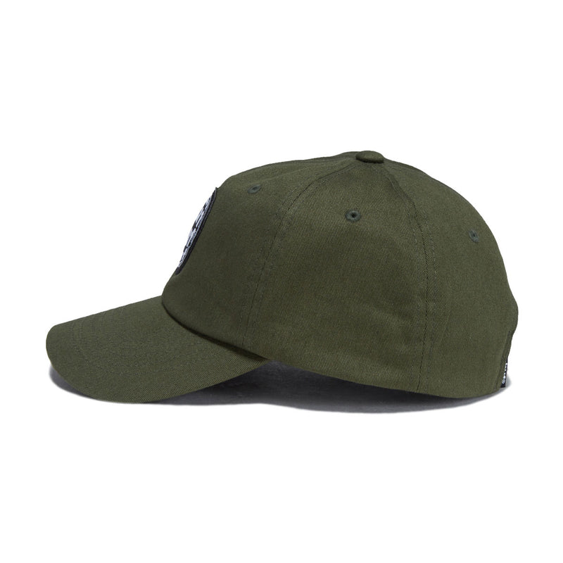 HUF Wide Angle 6 Panel CV Hat - Olive