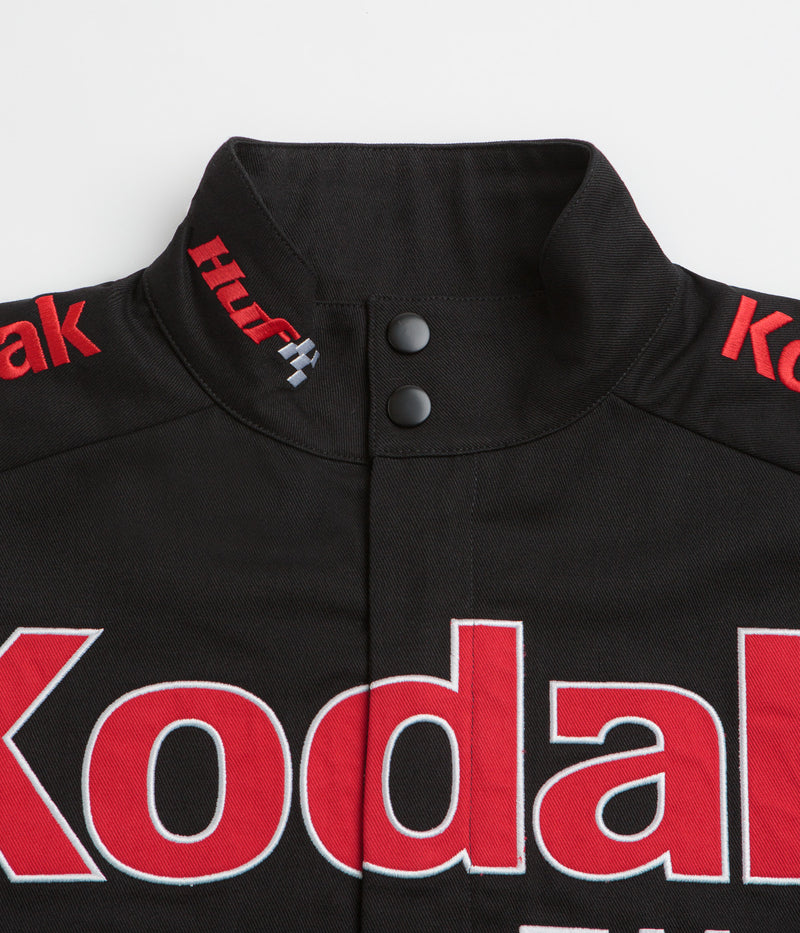 HUF x Kodak Pole Position Racing Jacket in Black