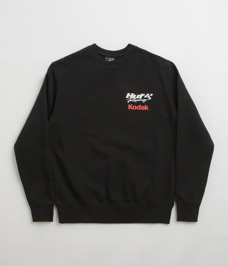 HUF x Kodak Ride The Lightning Crewneck Sweatshirt in Black