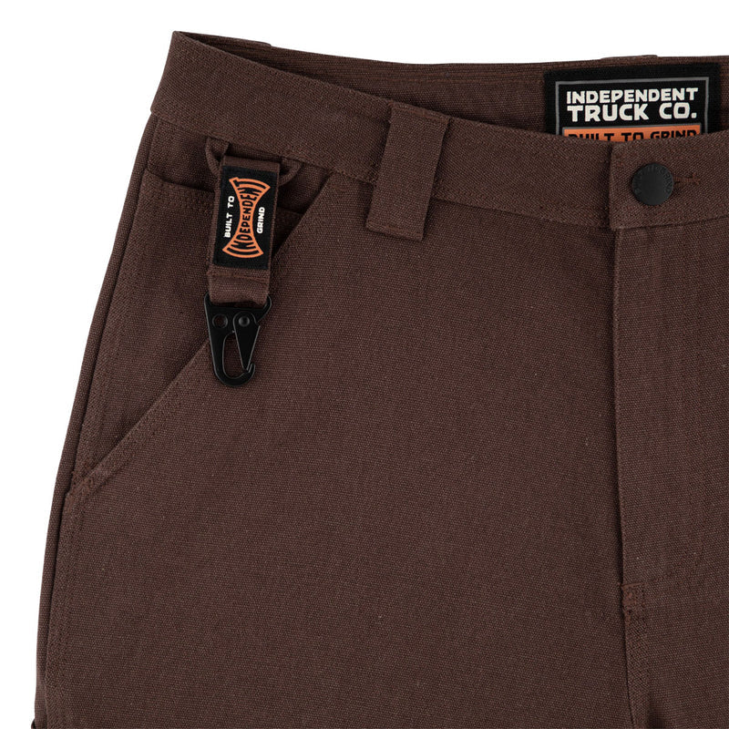 Independent Built To Grind Utility Shorts - Chocolate