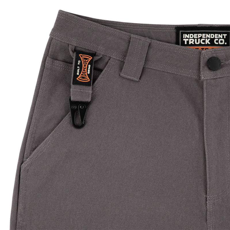 Independent Built To Grind Utility Shorts - Pewter