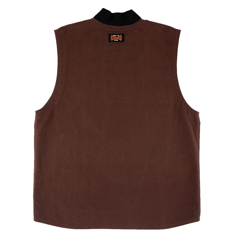 Independent Built To Grind Vest - Chocolate