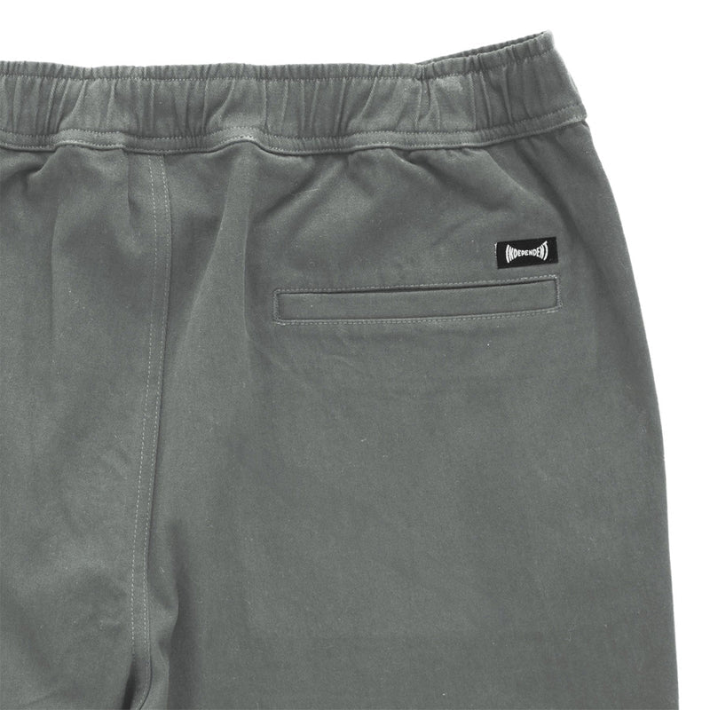 Independent Span Elastic Waist Pants - Slate