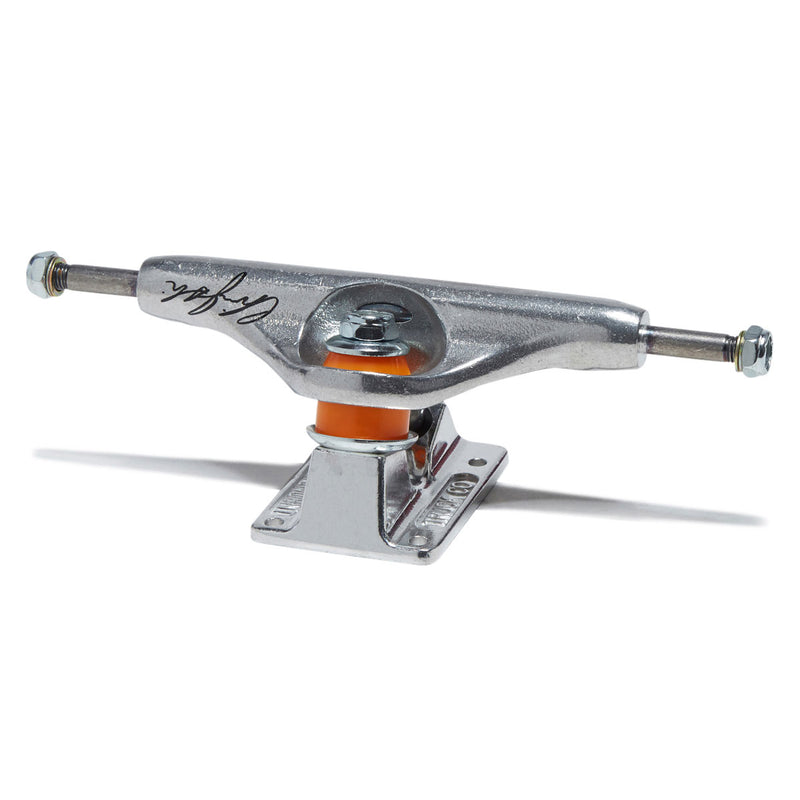 Independent Stage 11 Forged Titanium Chris Joslin Sticker Slap Pro Skateboard Trucks - Polished Silver - 149mm