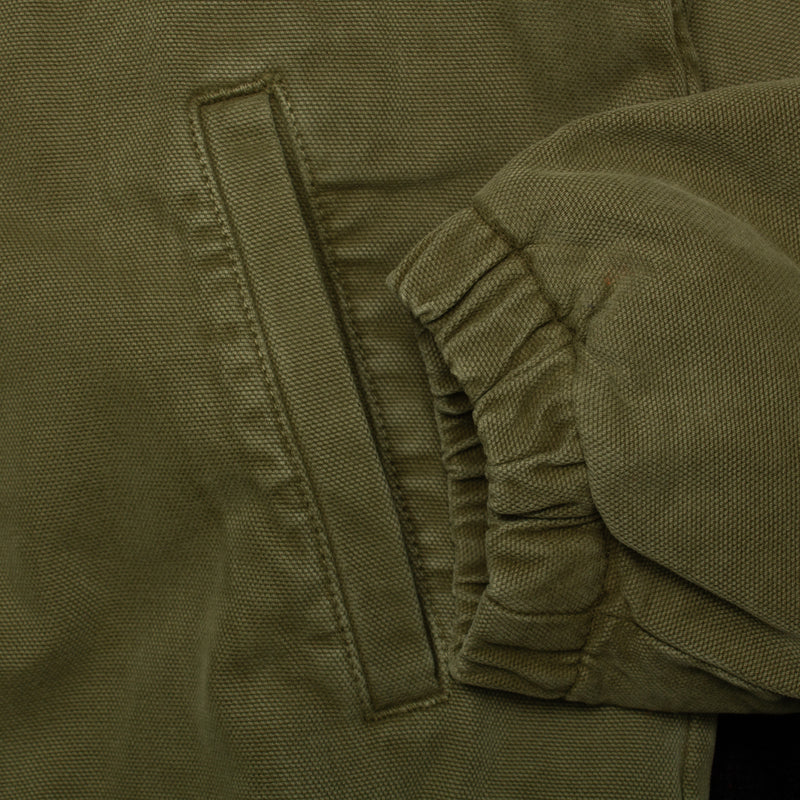 Stussy | Insulated Canvas Work Jacket Style # 115716 Color : Olive Drab