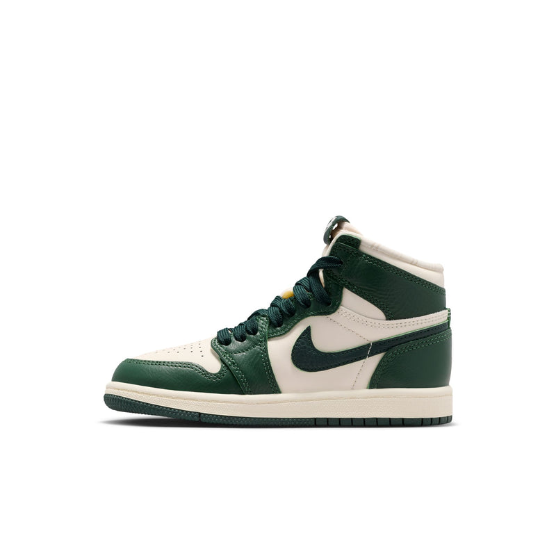 Jordan 1 Retro High 'Fir Pro Green' Little Kids' Shoes
