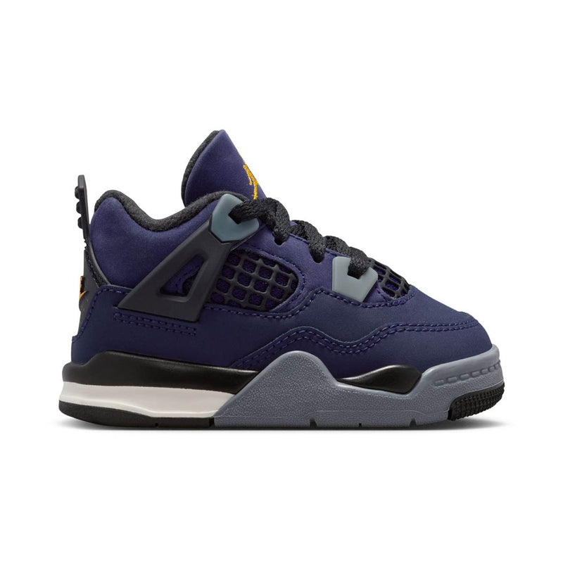 Jordan 4 Retro 'Imperial Purple' Baby/Toddler Shoes