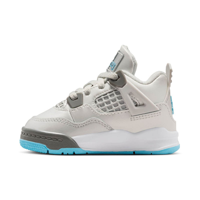Jordan 4 Retro 'Photon Dust Blue Chill' Baby/Toddler Shoes