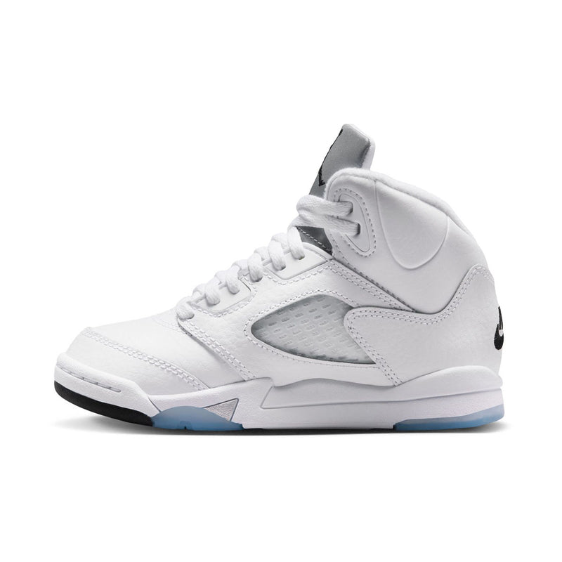 Jordan 5 Retro OG 'White Metallic' Little Kids' Shoes