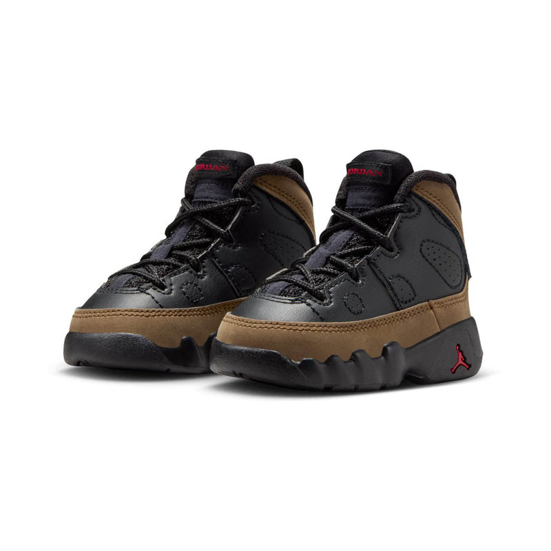 Jordan 9 Retro 'Olive' Baby/Toddler Shoes