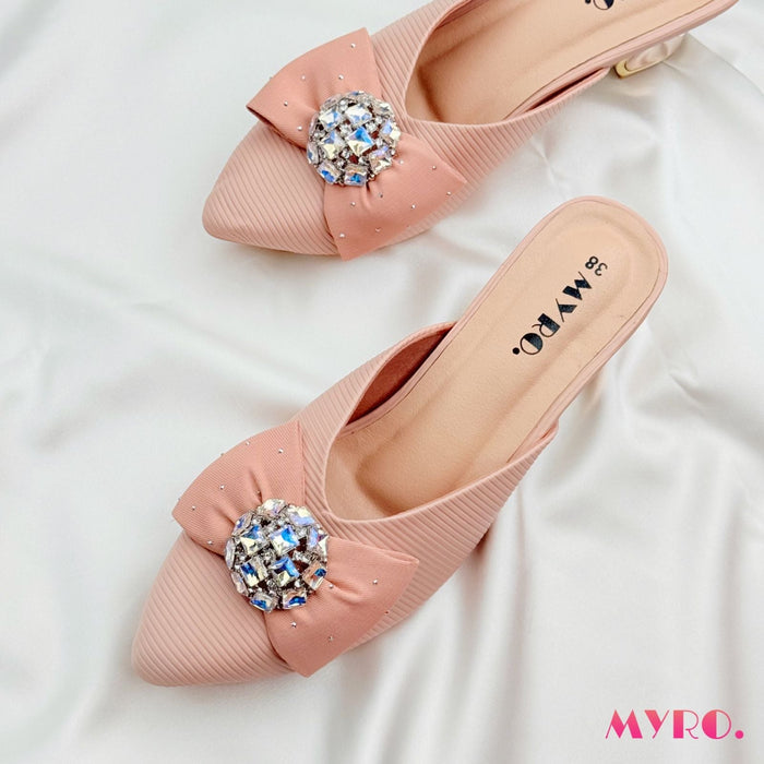 Juva Pink Mules - MYRO