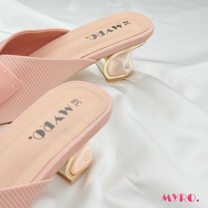 Juva Pink Mules - MYRO
