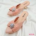 Juva Pink Mules - MYRO