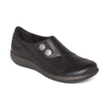 KARINA BLACK MONK STRAP