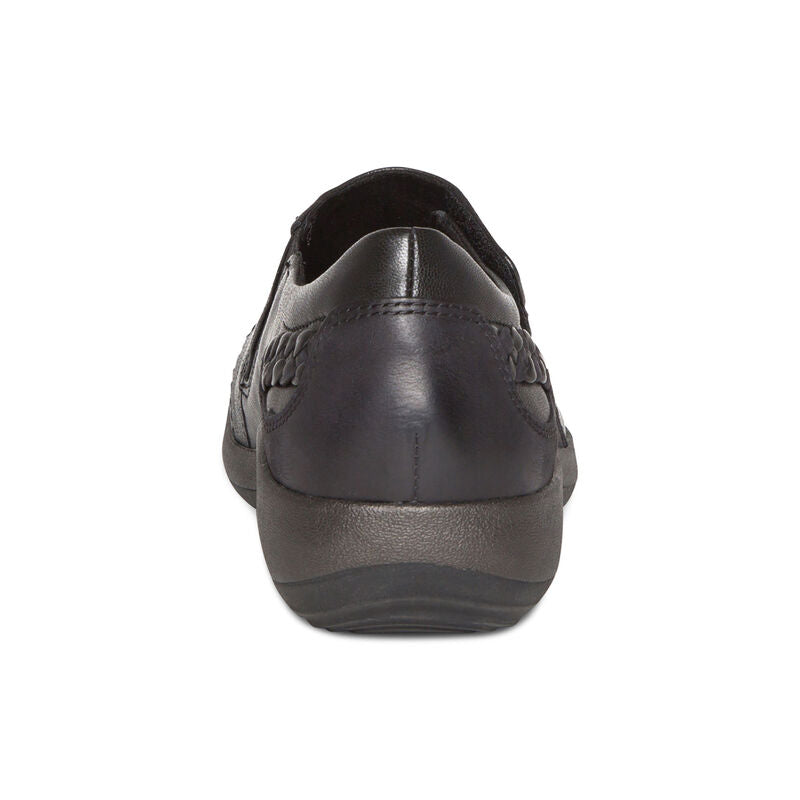 KARINA BLACK MONK STRAP