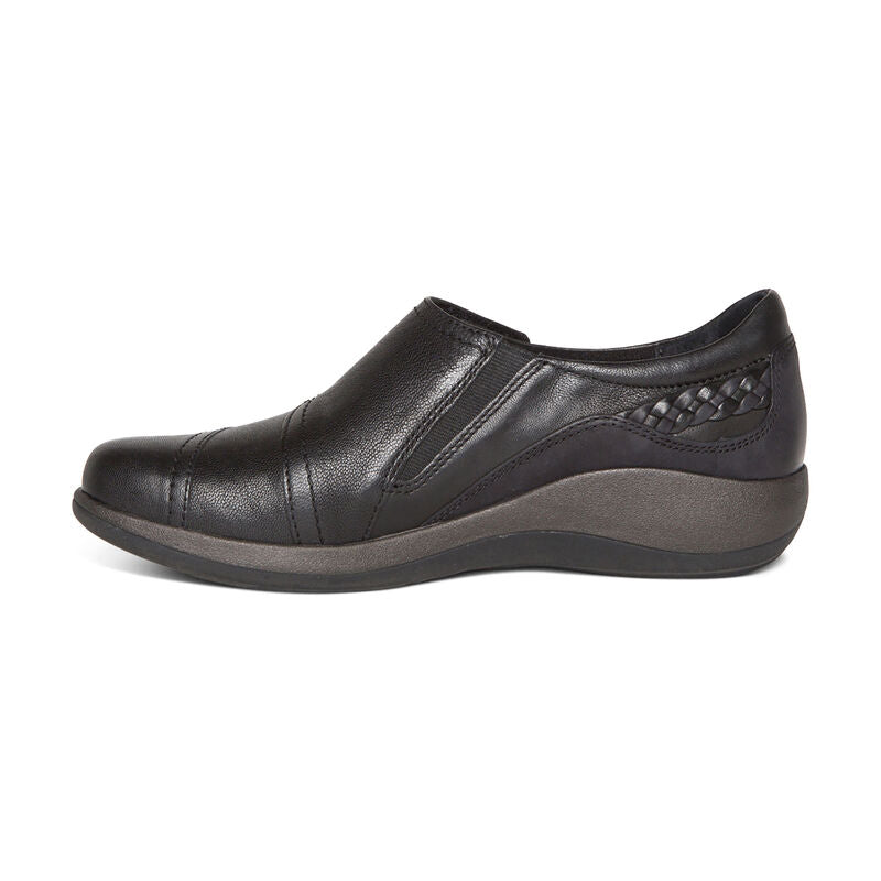 KARINA BLACK MONK STRAP