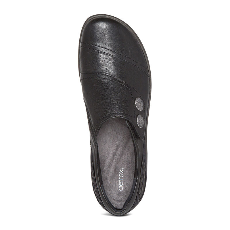 KARINA BLACK MONK STRAP