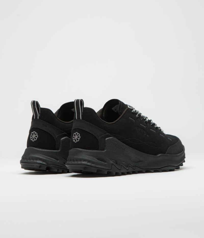 Keen Jasper Zionic Shoes in Black and Alloy