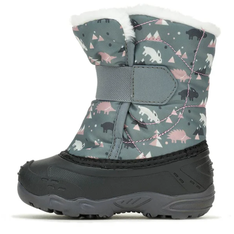 Kids’ Kamik Snowbug F2 Print - Baby/Toddler Sizing – Grey