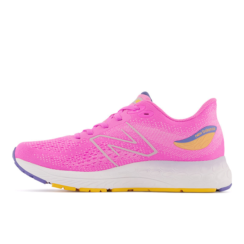 Kids’ New Balance Fresh Foam X 880v12 - Toddler/Little Kid – Vibrant Pink/Vibrant Apricot/Night Sky