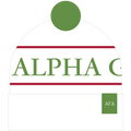 Knit Beanie - Alpha Gamma Delta