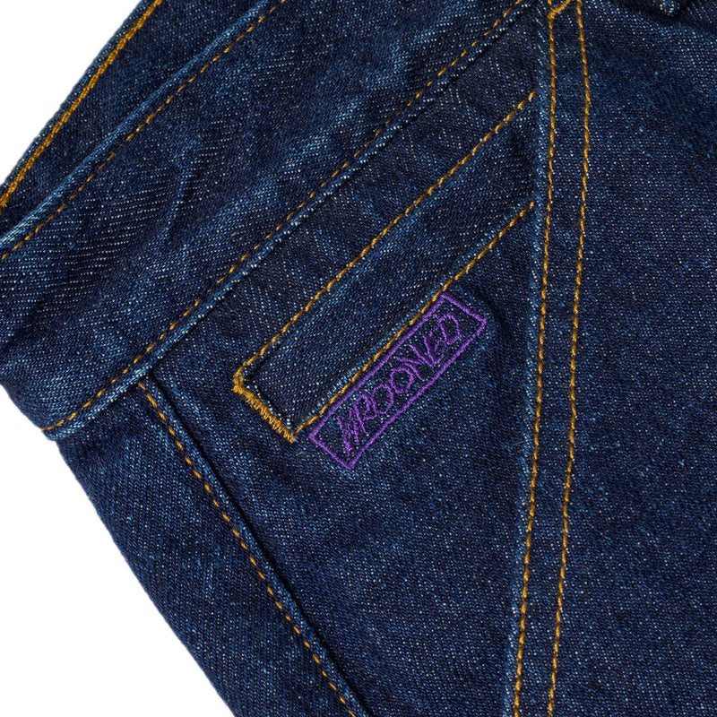Krooked Eyes Denim Twill Jeans - Dark Rinse Denim