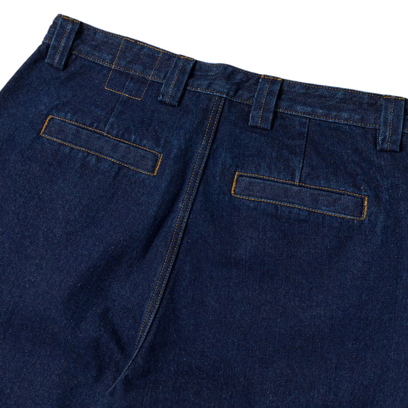Krooked Eyes Denim Twill Jeans - Dark Rinse Denim
