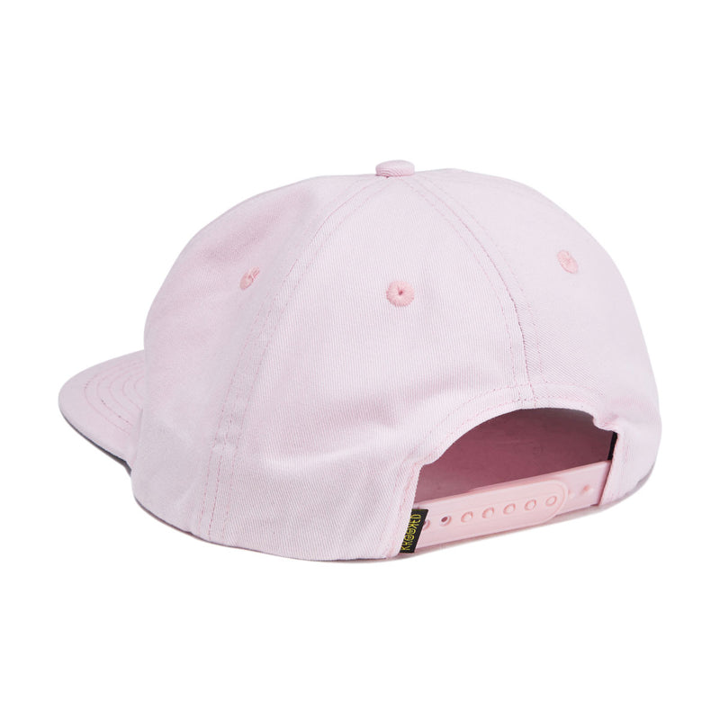 Krooked Eyes Snapback Hat - Pink