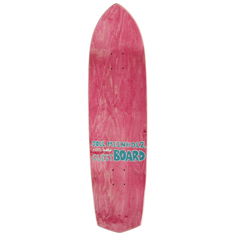 Krooked Joel Meinholz Guest Pro Zig Zagger Skateboard Complete - Light Blue - 8.62"