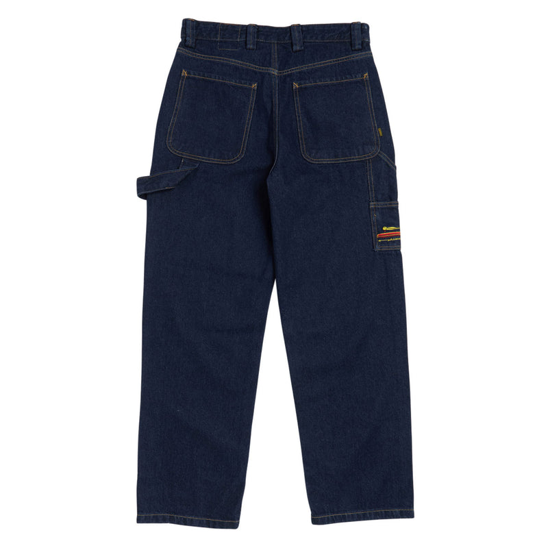 Krooked Koffin Carpenter Jeans - Dark Rinse Denim