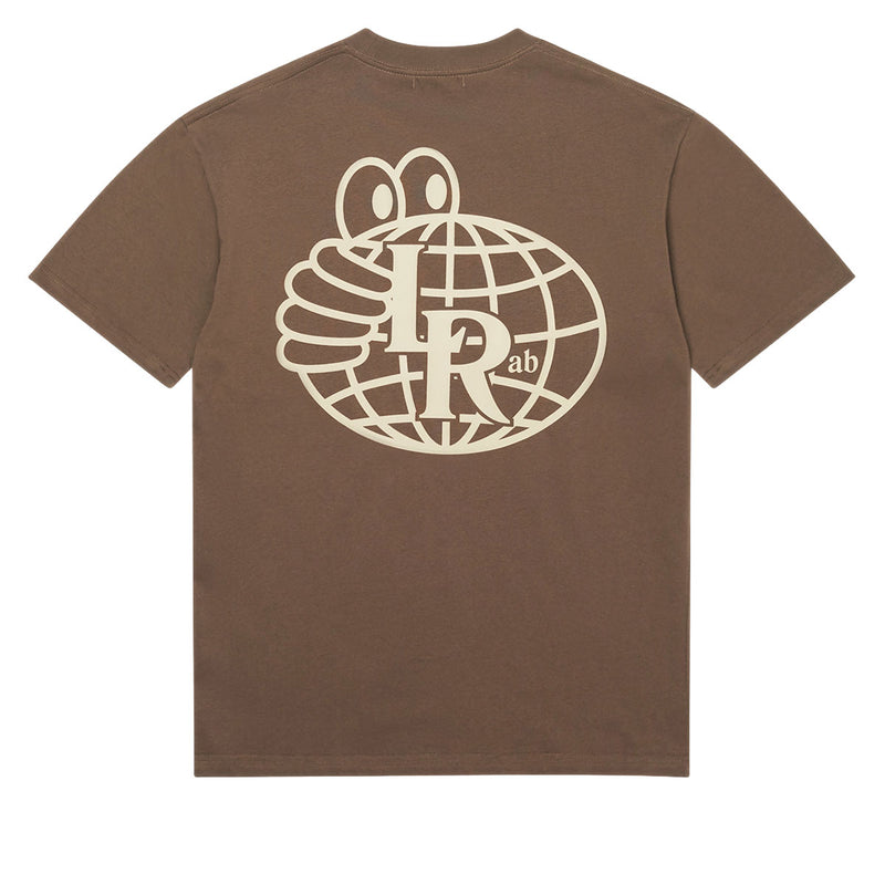 Last Resort AB Atlas Mono T-Shirt - Washed Brown/Beige