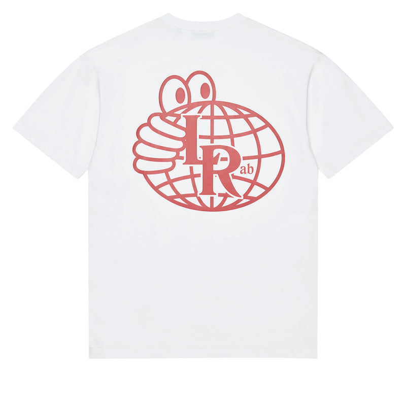 Last Resort AB Atlas Mono T-Shirt - White/Brick Red