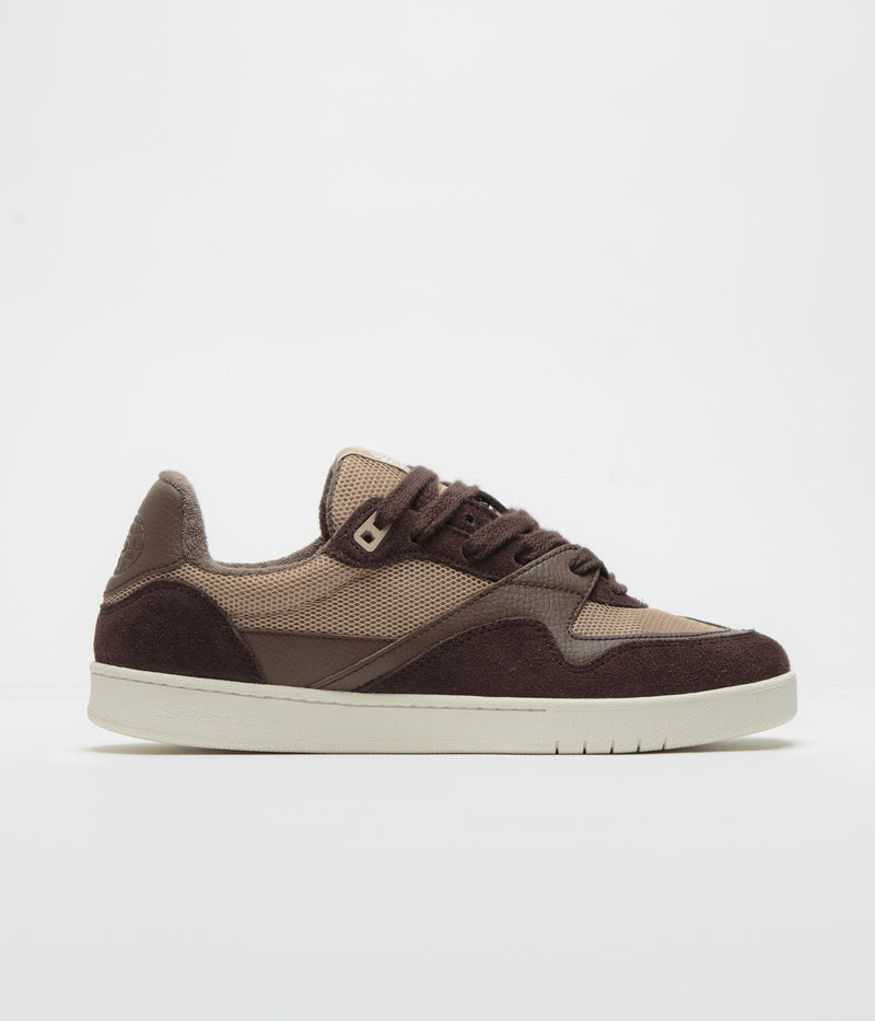 Last Resort AB CM002 Shoes in Pine Cone and White