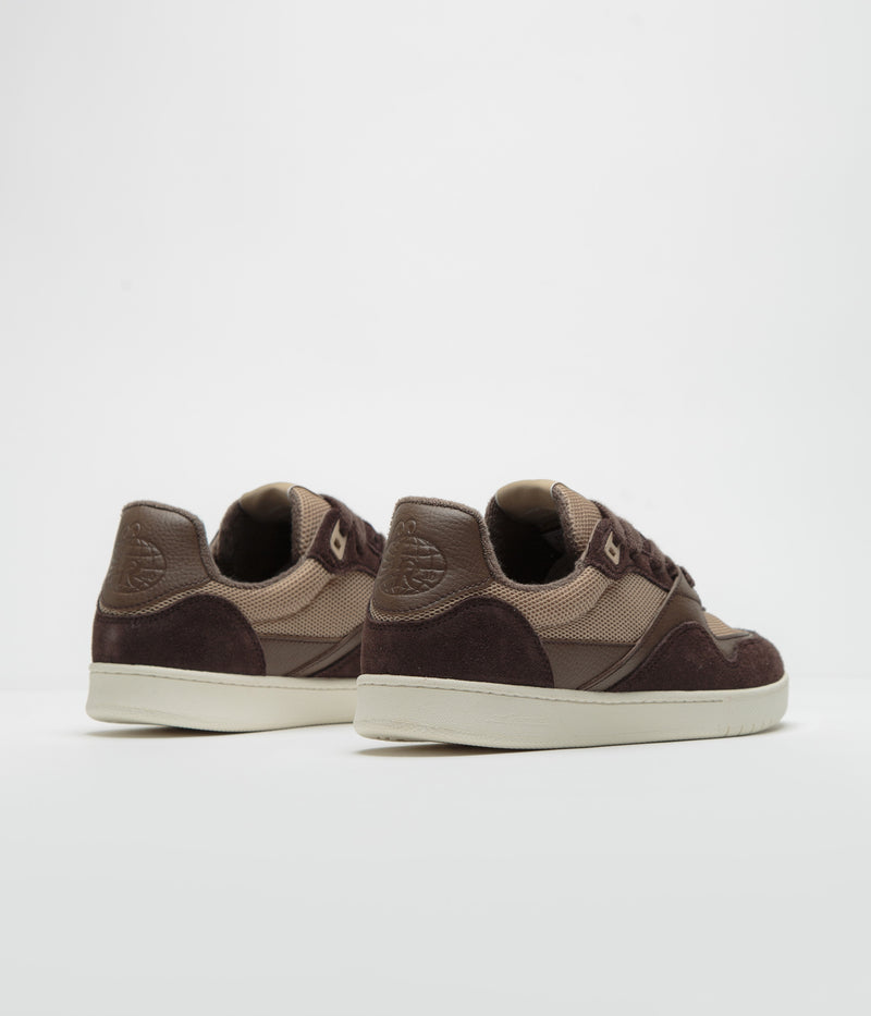 Last Resort AB CM002 Shoes in Pine Cone and White
