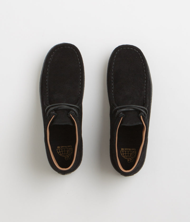 Last Resort AB VM006 Moc Hi Shoes in Black and Black