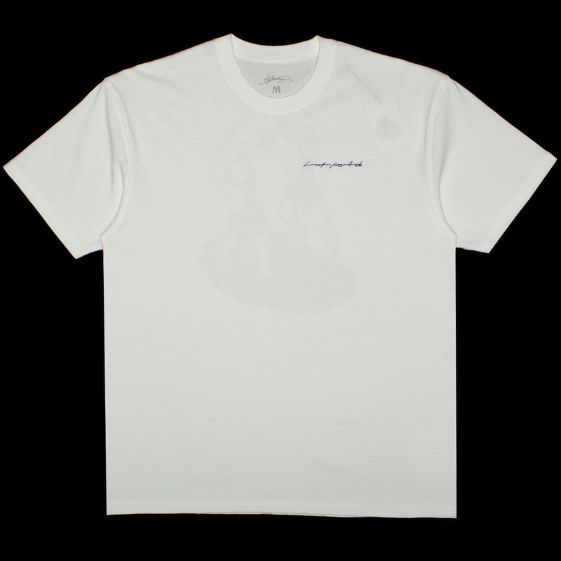 Last Resort AB x Julian Smith - Boxer S/S T-Shirt Color : White / Dirty Blue