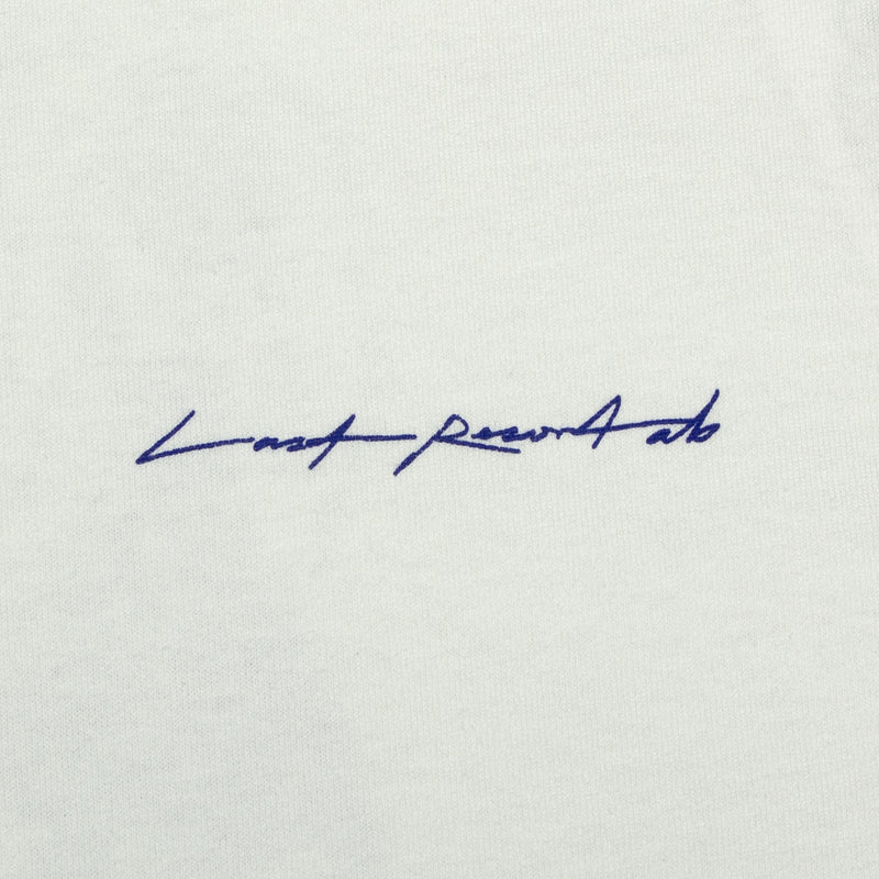 Last Resort AB x Julian Smith - Boxer S/S T-Shirt Color : White / Dirty Blue