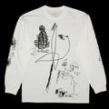 Last Resort AB x Julian Smith - Expando L/S T-Shirt Color : White / Black