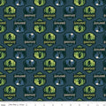 Legends of the National Parks - Shields Navy | Riley Blake Designs | Quilting Cotton