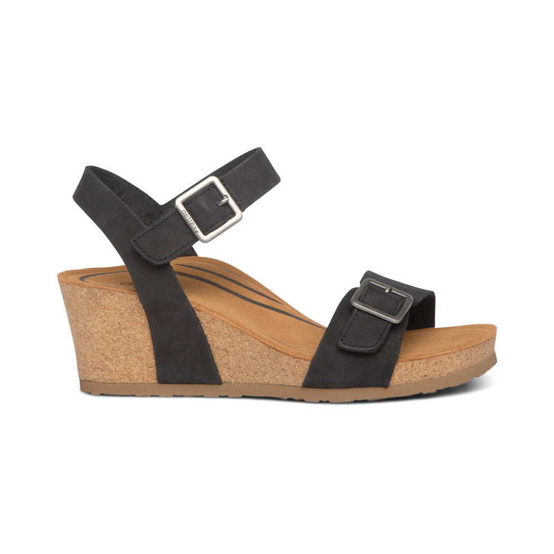 LEXA BLACK SANDAL