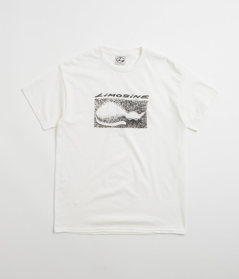 Limosine Cat T-Shirt in White