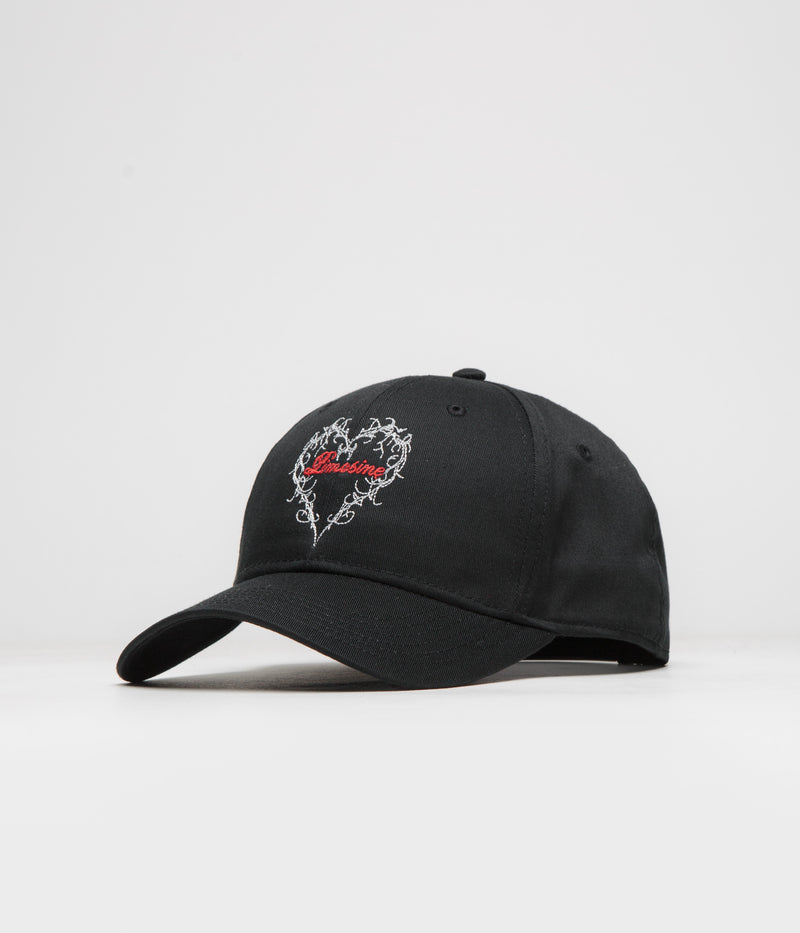 Limosine Heart Cap in Black