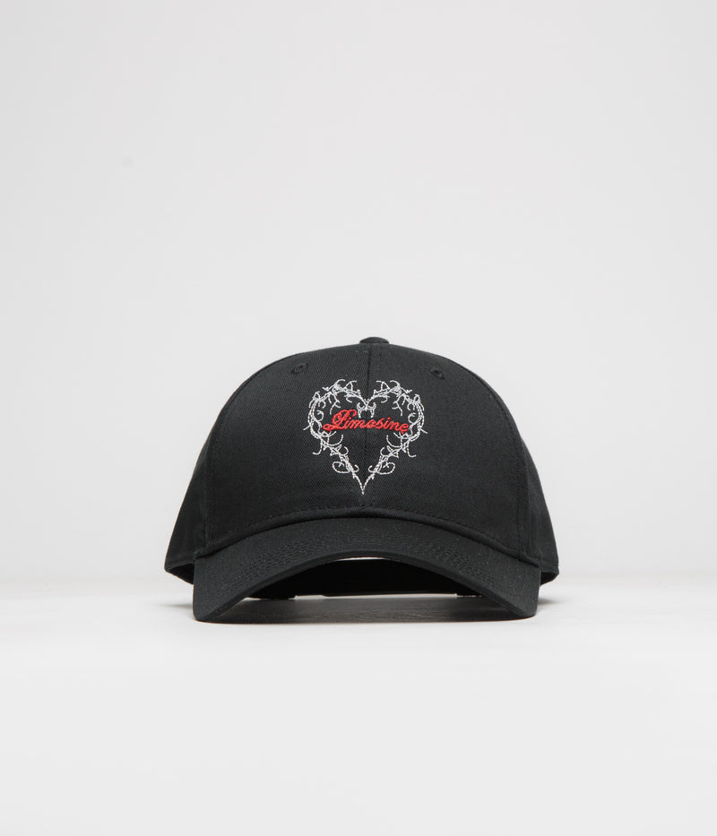 Limosine Heart Cap in Black