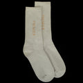 Premier Logo Crew Sock Greige / Tan